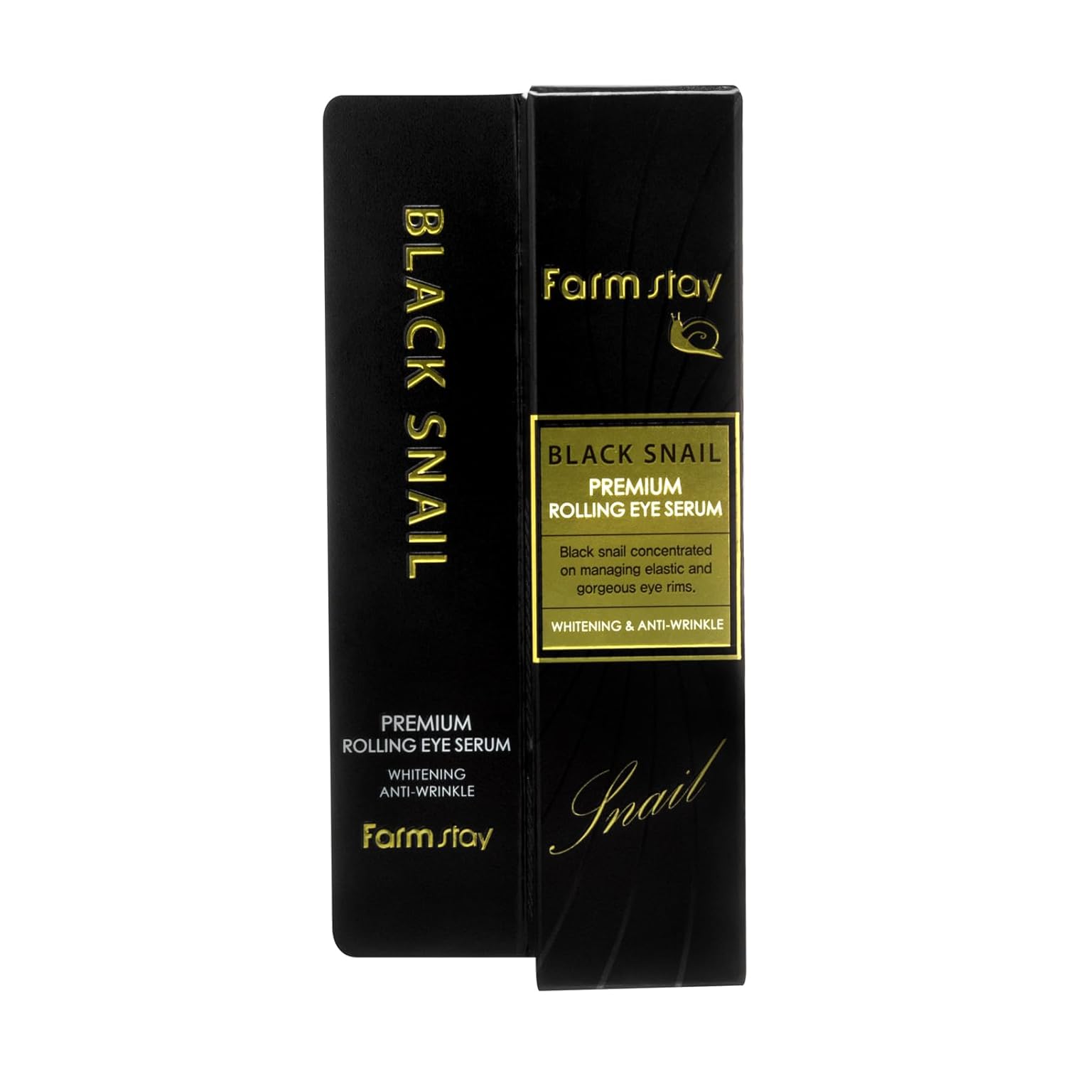 Farmstay Black Snail Premium Rolling Eye Serum